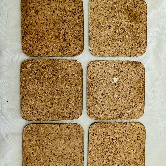 VTG FRENCH SCENES COASTERS CORKWOOD  BACK EUC - RARE PARIS  FRENCH SCENERY - Picture 3 of 11